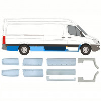 Set di pannelli di riparazione per Mercedes Sprinter 2006-2018 / Sinistra+Destra / 11571