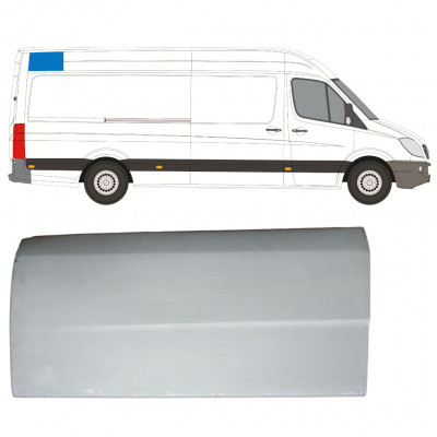 Lamiera rivestimento esterno tetto per Mercedes Sprinter 2006-2018 / Destra 8183