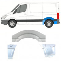 Pannello di riparazione parafango posteriore per Mercedes Sprinter 2006-2018 / Sinistra / Set 11313