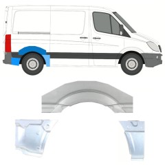 Pannello di riparazione parafango posteriore per Mercedes Sprinter 2006-2018 / Destra / Set 11312