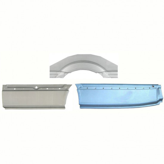 Pannello di riparazione parafango posteriore per Mercedes Sprinter 2006-2018 / Sinistra / Set 8720