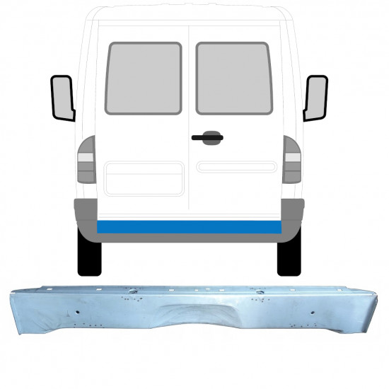 Pannello di riparazione sezione posteriore interna per Mercedes Sprinter 1995-2006 11647