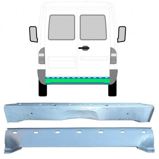 Pannello di riparazione posteriore per Mercedes Sprinter 1995-2006 / Set 11707