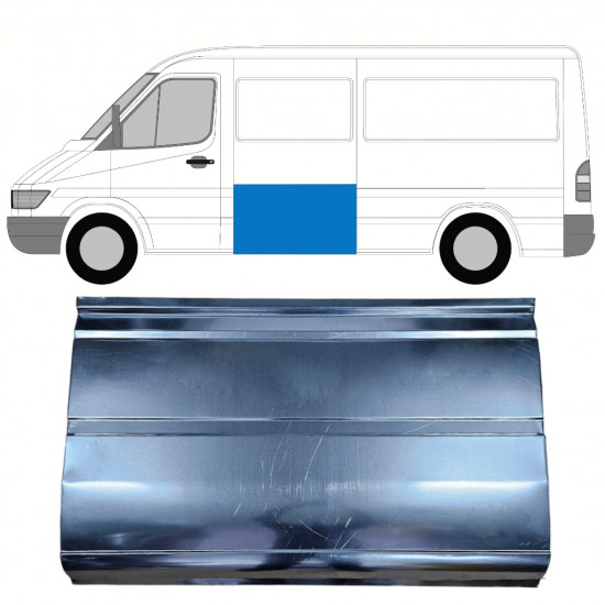 Pannello di riparazione pannello laterale per Mercedes Sprinter 1995-2006 / Sinistra 11886
