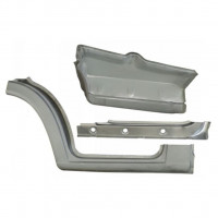 Lamiera di riparazione sottoporta interno, parafango e gradino anteriore per Volkswagen LT 1996-2005 / Sinistra 16574