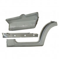 Lamiera di riparazione sottoporta interno, parafango e gradino anteriore per Volkswagen LT 1996-2005 / Destra 16573