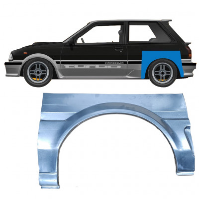 Pannello di riparazione parafango posteriore per Toyota Starlet P70 1984-1989 / Sinistra 8152