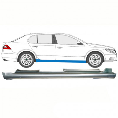 Sottoporta Lamiera Completo per Skoda Superb 2008-2015 / Destra 10757