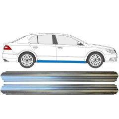 Pannello di riparazione sottoporta lamiera per Skoda Superb 2008-2015 / Sinistra+Destra / Set 14777
