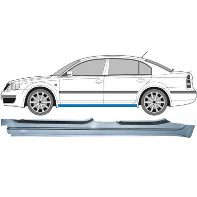 Sottoporta Lamiera Completo per Skoda Superb 2002-2008 / Sinistra 8840