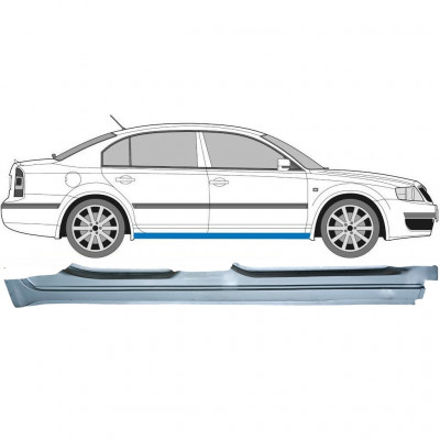 Sottoporta Lamiera Completo per Skoda Superb 2002-2008 / Destra 8839