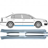 Sottoporta Lamiera Completo per Skoda Superb 2002-2008 / Sinistra+Destra / Set 9414