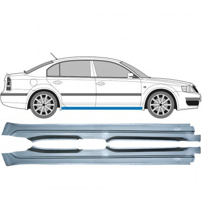 Sottoporta Lamiera Completo per Skoda Superb 2002-2008 / Sinistra+Destra / Set 9414