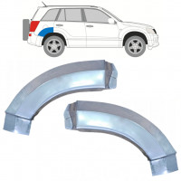 Pannello di riparazione sezione posteriore parafango posteriore per Suzuki Grand Vitara 2005-2014 / Sinistra+Destra / Set 9888