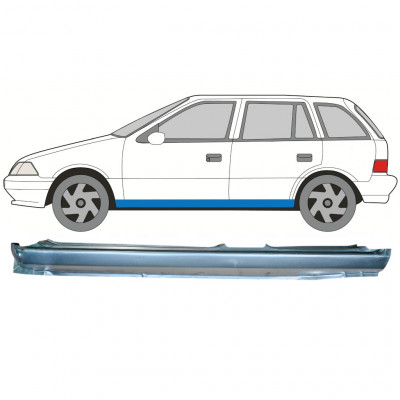 Sottoporta Lamiera Completo per Suzuki Swift 1988-2004 / Sinistra 8157