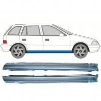 Sottoporta Lamiera Completo per Suzuki Swift 1988-2004 / Sinistra+Destra / Set 10046