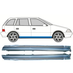 Sottoporta Lamiera Completo per Suzuki Swift 1988-2004 / Sinistra+Destra / Set 10046