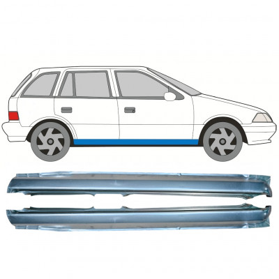Sottoporta Lamiera Completo per Suzuki Swift 1988-2004 / Sinistra+Destra / Set 10046