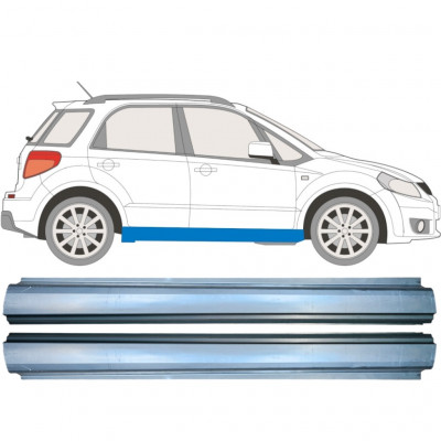Pannello di riparazione sottoporta lamiera per Suzuki SX4 2006-2014 / Sinistra+Destra / Set 14125
