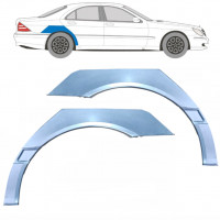 Pannello di riparazione parafango posteriore per Mercedes S-Class W220 1998-2005 / Sinistra+Destra / Set 9221