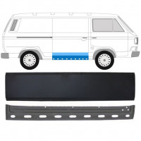 Pannello di riparazione esterno inferiore porta scorrevole per Volkswagen Transporter T3 1979-1992 / Destra / Set 11637