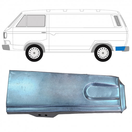 Pannello di riparazione parafango posteriore per Volkswagen Transporter T3 1979-1992 / Sinistra 11632