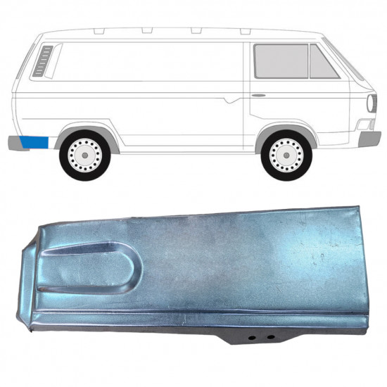 Pannello di riparazione parafango posteriore per Volkswagen Transporter T3 1979-1992 / Destra 11631