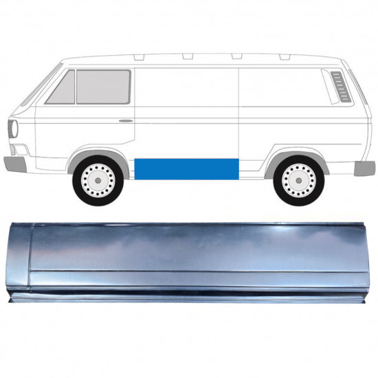 Pannello di riparazione pannello laterale per Volkswagen Transporter T3 1979-1992 / Sinistra 11634