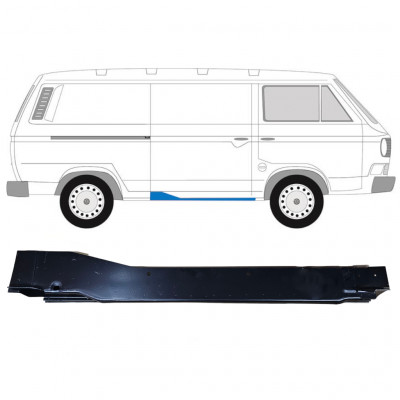 Rotaia Guida Porta laterale scorrevole per Volkswagen Transporter T3 1979-1992 / Destra 11636