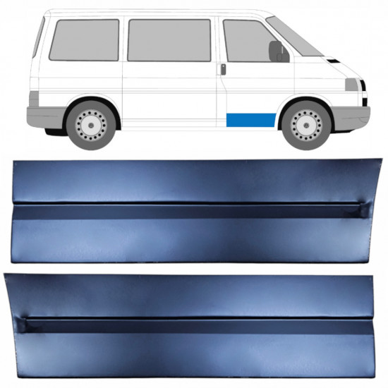 Pannello di riparazione porta anteriore per Volkswagen Transporter T4 1990-2003 / Sinistra+Destra / Set 11324