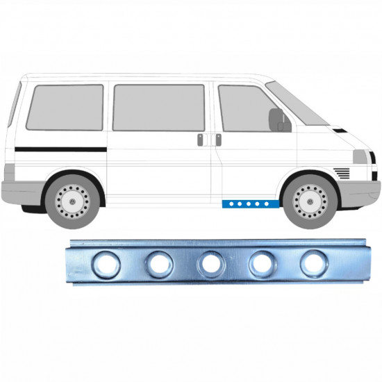 Sottoporta interno per Volkswagen Transporter T4 1990-2003 / Sinistra = Destra (simmetrico) 9093