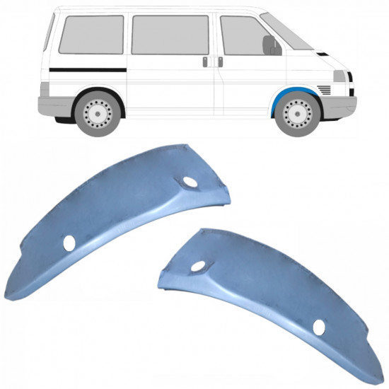 Lamiera di riparazione del parafango anteriore interiore per Volkswagen Transporter T4 1990-2003 / Sinistra+Destra / Set 9406