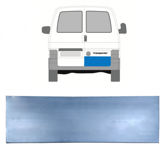 Pannello di riparazione porta posteriore esterno per Volkswagen Transporter T4 1990-2003 / Destra 7421