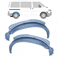 Pannello di riparazione arco ruota posteriore interno per Volkswagen Transporter T4 1990-2003 / Sinistra+Destra / Set 10621