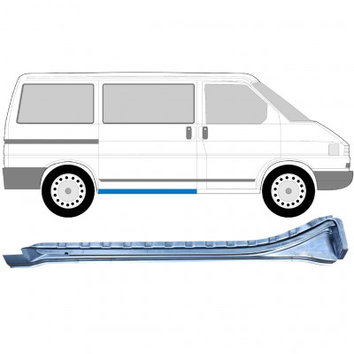 Pannello di riparazione sottoporta porta scorrevole per Volkswagen Transporter T4 1990-2003 / Destra 9095
