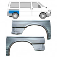 Pannello di riparazione parafango posteriore per Volkswagen Transporter T4 1990-2003 / Sinistra+Destra / Set 9600
