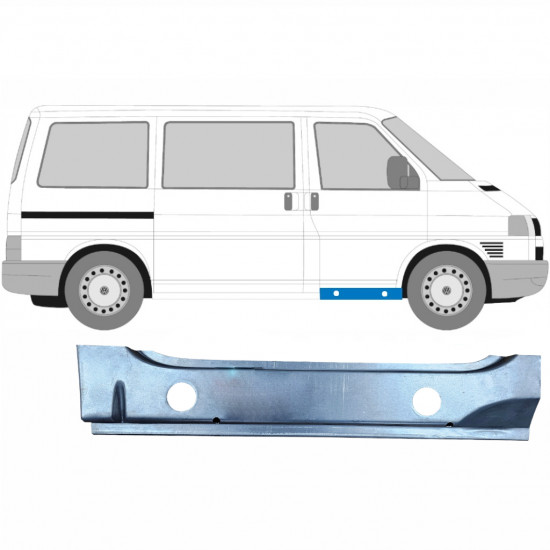 Lamiera di riparazione del rivestimento della porta anteriore interno per Volkswagen Transporter T4 1990-2003 / Destra 5361