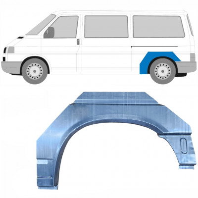 Pannello di riparazione parafango posteriore per Volkswagen Transporter T4 1990-2003 / Sinistra 5352