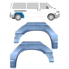Pannello di riparazione parafango posteriore per Volkswagen Transporter T4 1990-2003 / Sinistra+Destra / Set 9445