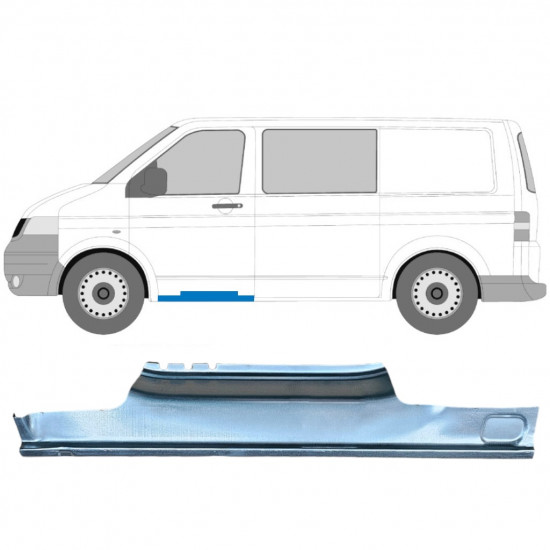Pannello di riparazione davanzale della porta anteriore per Volkswagen Transporter T5 2003-2015 / Sinistra 5259