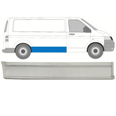 Pannello di riparazione pannello laterale per Volkswagen Transporter T5 2003-2015 / Destra 15952