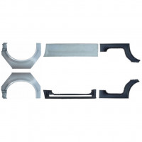 Pannello di riparazione sottoporta e parafango posteriore per Volkswagen Transporter T5 2003-2015 / Set 11534