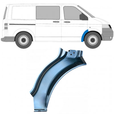Pannello di riparazione parafango anteriore per Volkswagen Transporter T5 2003-2015 / Destra 12021
