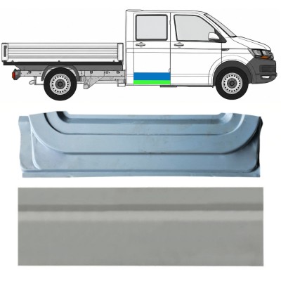 Lamiera di riparazione interno ed esterno porta posteriore per Volkswagen Transporter T6 2015-2024 / Destra 17160