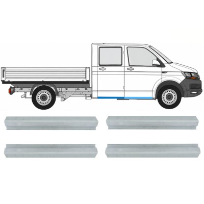 Pannello di riparazione sottoporta anteriore e posteriore per Volkswagen Transporter T6 2015-2024 / Sinistra+Destra 17132