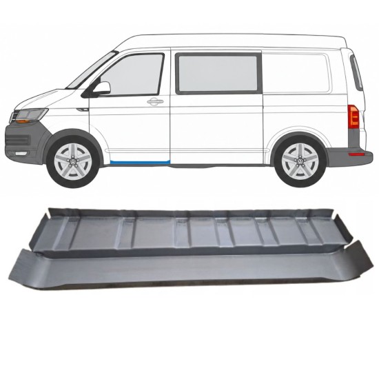 Lamierato riparazione gradino per Volkswagen Transporter T6 2015-2024 / Sinistra 17157
