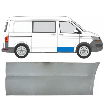 Lamiera di riparazione del rivestimento della porta anteriore per Volkswagen Transporter T6 2015-2024 / Destra 17121