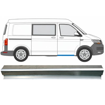 Pannello di riparazione davanzale della porta anteriore per Volkswagen Transporter T6 2015-2024 / Sinistra = Destra (simmetrico) 17129