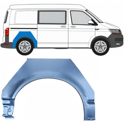 Pannello di riparazione parafango posteriore per Volkswagen Transporter T6 2015-2024 / Destra 17114