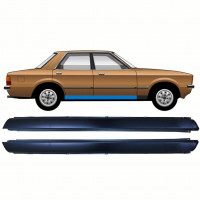 Sottoporta Lamiera Completo per Ford Taunus 1976-1982 / Sinistra+Destra / Set 11084